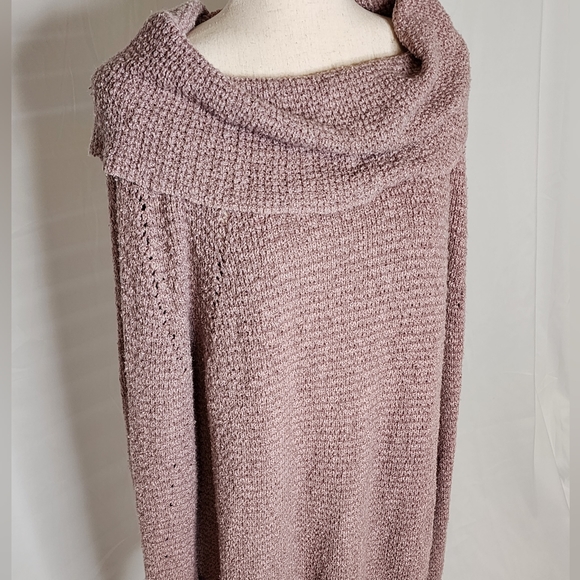 Free People Lilac Rose Sweater Size Large - Picture 5 of 11